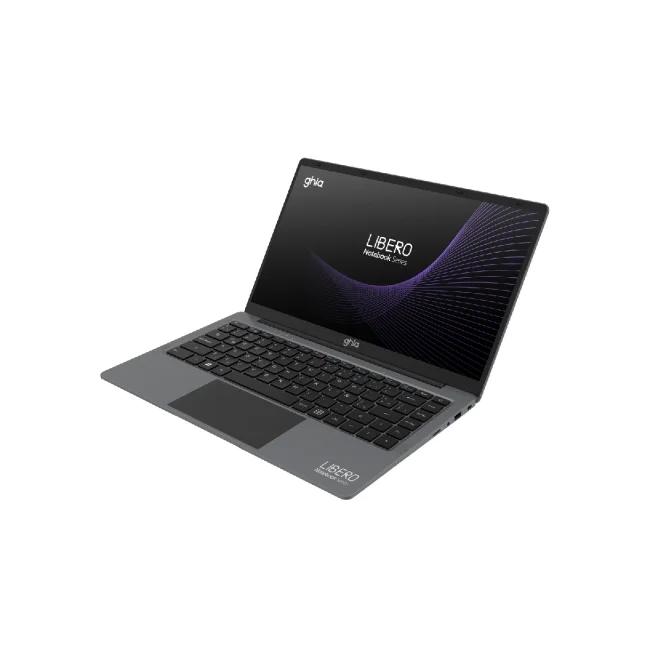 NOTEBOOK GHIA LIBERO 14 PLUG HD INTEL CELERON N4020 RAM 4GB SSD 128GB CAMARA FRONTAL 2.0 MPX WIFI-BT HDMI WIN 11 HOME COLOR GRIS image 3
