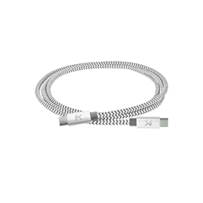 Perfect Choice PC-101697 cable USB 1 m USB 2.0 USB C Blanco, Gris image 2