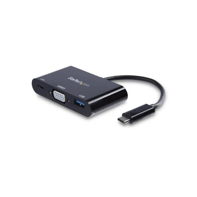 StarTech.com Adaptador Multifunción USB-C a VGA con Entrega de Potencia (Power Delivery) y Puerto USB-A image 4