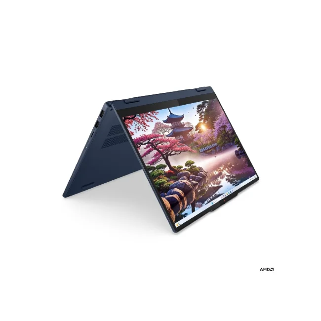 Lenovo IdeaPad 5 2-in-1 14AKP10 Copilot+ PC AMD Ryzen AI 7 350 Híbrido (2-en-1) 35.6 cm (14") Pantalla táctil WUXGA 16 GB 512 GB SSD Wi-Fi 7 (802.11be) Windows 11 Home Español Azul image 4