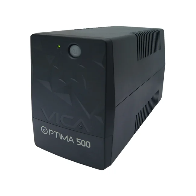 Vica Optima 500 sistema de alimentación ininterrumpida (UPS) 0.55 kVA 300 W 4 salidas AC image 3
