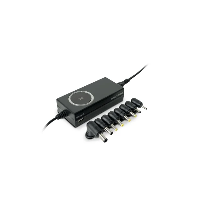 Perfect Choice PC-240747 adaptador e inversor de corriente Interior 65 W Negro