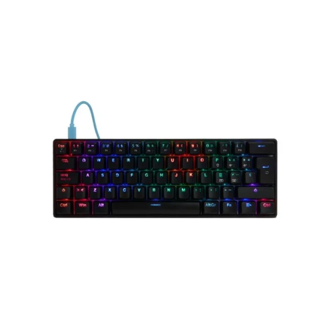 Game Factor KBG560 teclado USB QWERTY Español Negro image 2