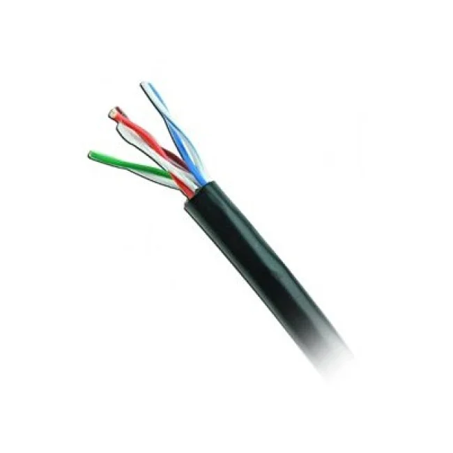 Cable UTP WAM CAT5e-OUTDOOR-NEGRO