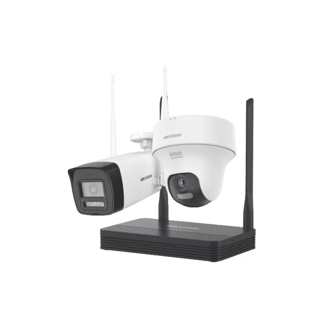 Kit IP Inalámbrico 2 Megapíxel, NVS WiFi 4 canales video hasta 4MP