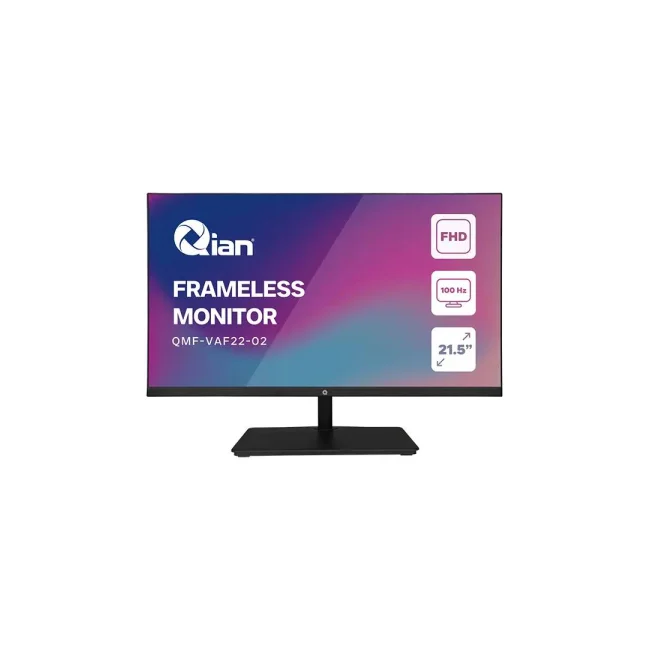MONITOR PRO LITE QIAN 22" FLAT 100 HZ VA X1 HDMI X1 VGA