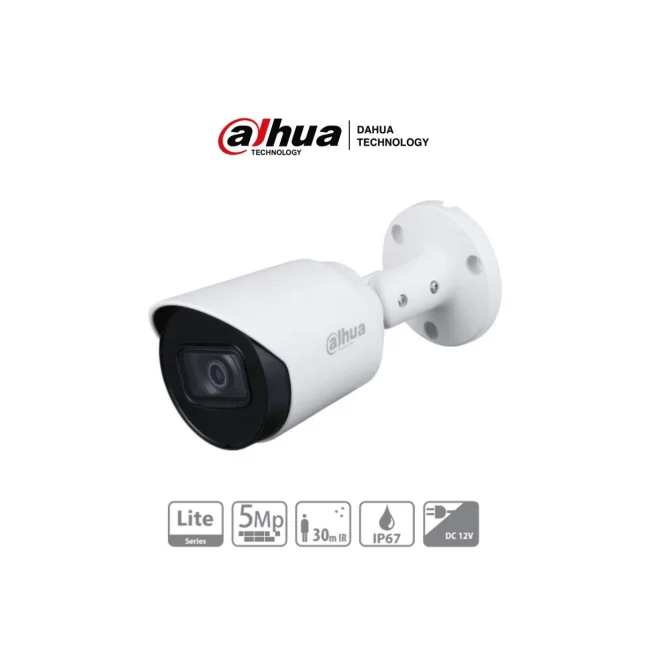 Dahua Technology Lite DH-HAC-HFW1500TN-0280B cámara de vigilancia Bala (forma) Cámara de seguridad CCTV Interior y exterior 2592 x 1944 Pixeles Techo/pared/Tubo