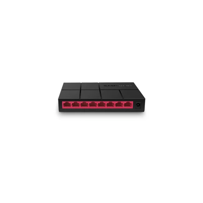 Mercusys MS108G dispositivo de redes No administrado Gigabit Ethernet (10/100/1000) Negro image 2