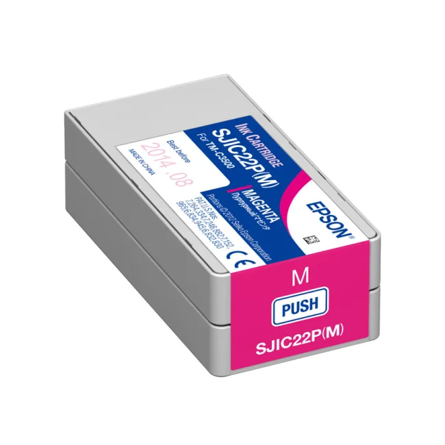 Epson SJIC22P(M) cartucho de tinta 1 pieza(s) Original Foto magenta