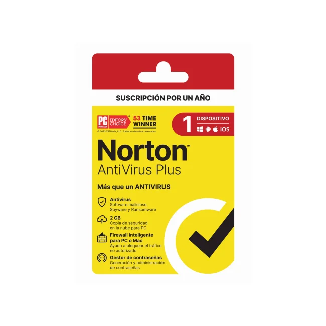 NORTON ANTIVIRUS PLUS 1D 1A 21443389