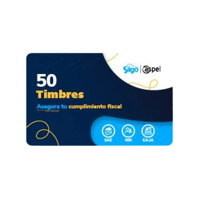 SIIGO ASPEL SELLADO CFDI 50 TIMBRES (FACTE/50 )
