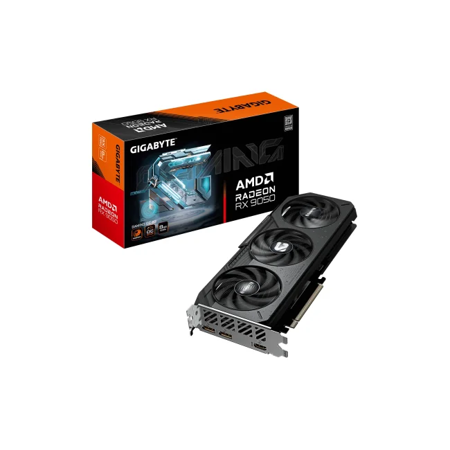 TARJETA DE VIDEO GIGABYTE GV-R9050GAMING OC-8GD, ATX, 8 GB, 128 BITS, GDDR6, PCI-E 5.0