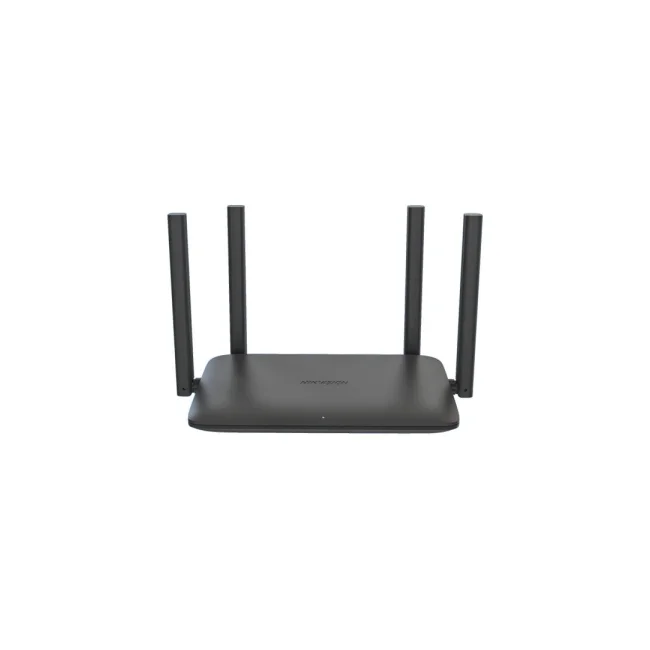 ROUTER HIKVISION INALÁMBRICO / WIFI 6 / HASTA 1500 MBPS / DOBLE BANDA AC (2.4 GHZ Y 5 GHZ) / 4 PUERTOS 1000 MBPS / 4 ANTENAS OMNIDIRECCIONAL / INTERIOR / BEAMFORMING OPTIMIZADO