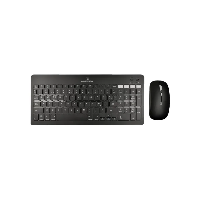 Perfect Choice PC-201373 teclado Ratón incluido Universal RF inalámbrico + bluetooth Negro image 2