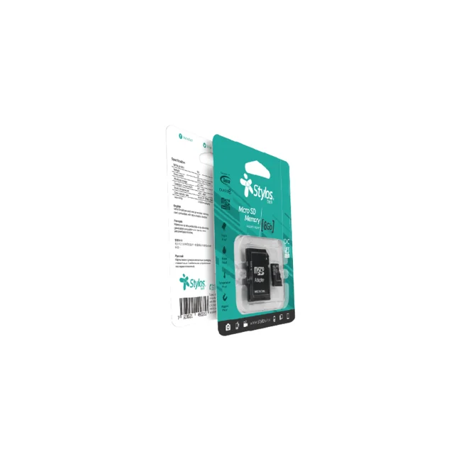 Stylos STMSD81B memoria flash 8 GB MicroSD Clase 4