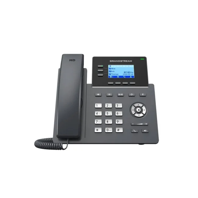 Grandstream Networks GRP2603P teléfono IP Negro 3 líneas LCD image 3