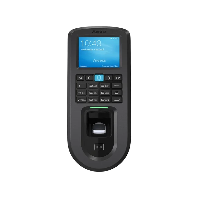 Control de Acceso y Asistencia  Anviz AN-VF30PRO-WIFI, Negro, Si