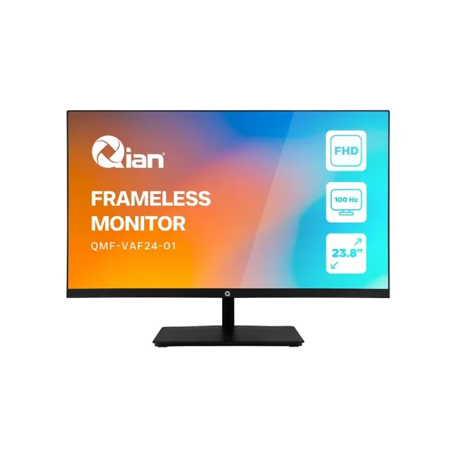 MONITOR QIAN FLEXIVIEW 24" FHD PANEL VA 100HZ HDMI 13.3 VGA