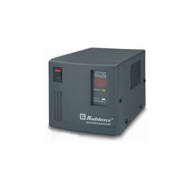 Koblenz ER-2550 regulador de voltaje 4 salidas AC Negro