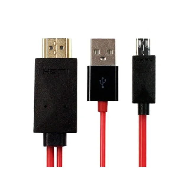 CABLE PARA TABLETA MHL MICRO USB MACHO Y HDMI image 2