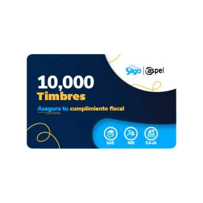SIIGO ASPEL SELLADO CFDI 10000 TIMBRES (FACTE/10000)