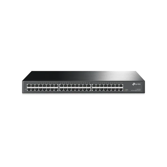 TP-Link TL-SG1048 dispositivo de redes No administrado Gigabit Ethernet (10/100/1000) 1U Negro