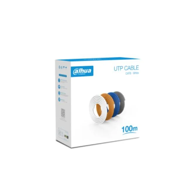 Dahua Technology PFM920I-6UN-C cable de red Blanco 100 m Cat6 U/UTP (UTP)