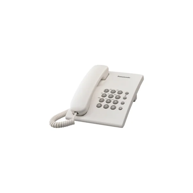 Panasonic KX-TS500 Teléfono analógico Identificador de llamadas Blanco