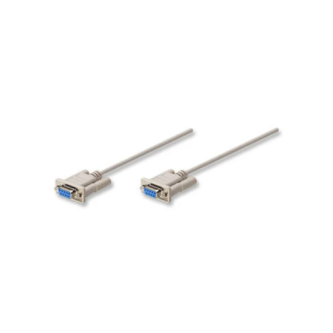 Manhattan DB9 1.8m cable serial Gris