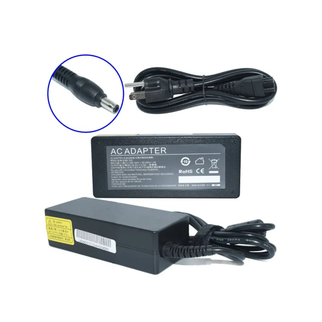 Cargador para Laptop GENERICO Adaptador de Corriente 40W 19V-2.15A
