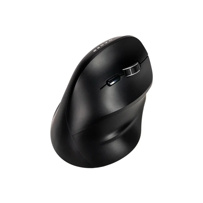 MOUSE ERGONOMICO NACEB INFINITY VERTICAL VS1 INALAMBRICO OPTICO 1.600DPI NEGRO