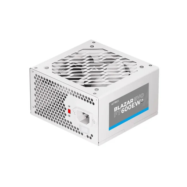Acteck BLAZAR EVO FT 600E unidad de fuente de alimentación 600 W 20+4 pin ATX ATX Blanco image 2
