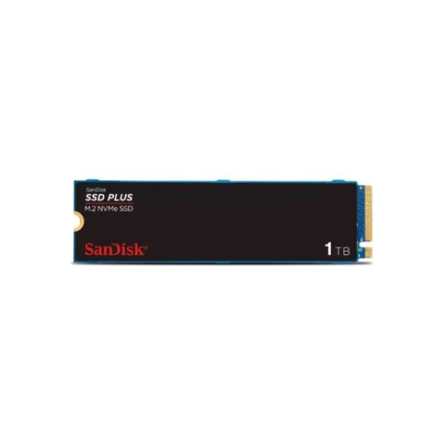 UNIDAD SSD SANDISK PLUS NVMe M.2 1TB PCIE 3.0 SDSSDA3N-1T00-G26)
