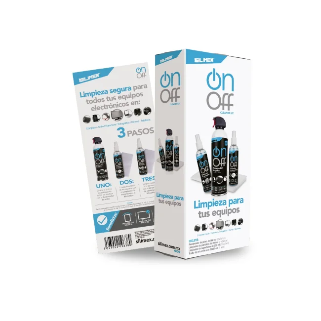 Kit Limpiador SILIMEX On-Off Cleaner Pack