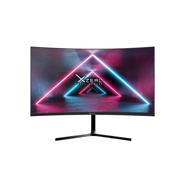 Monitor Xzeal 23.8" Xzeal XST-570-1 Panel Curvo VA FHD 100Hz 5ms 1xVGA + 1xHDMI + Vesa 100x100mm Negro