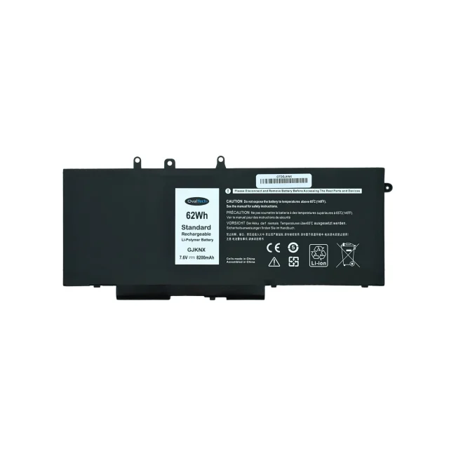 Bateria para Laptop OTDGJKNX OVALTECH Polimero 7.7V para Dell Latitude 5480 5580 5280 5288 5290 5488 5490 GJKNX -8200mAh