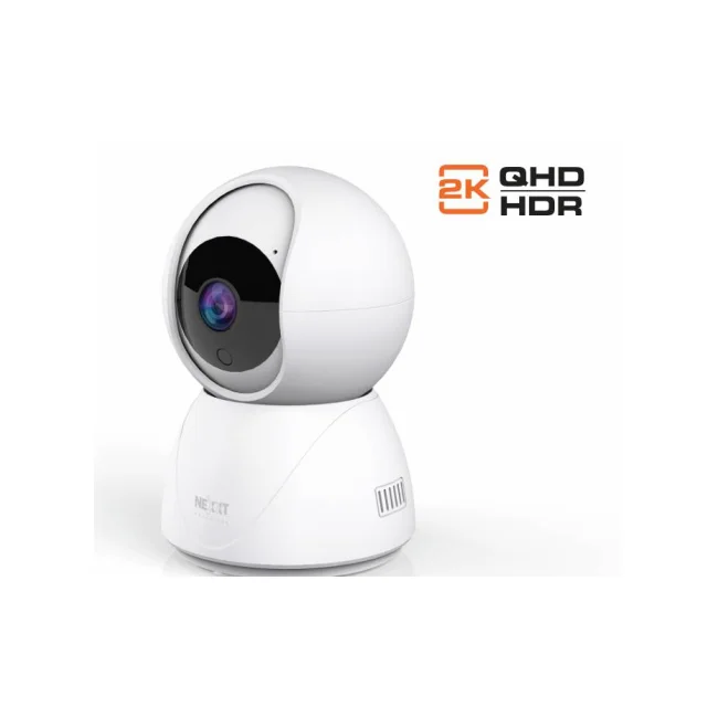 Cámara NEXXT para interiores NHC-IP11/ Resolución de 2K (3MP) / Detección del cuerpo/ Zoom y rotación horizontal y vertical desde la app