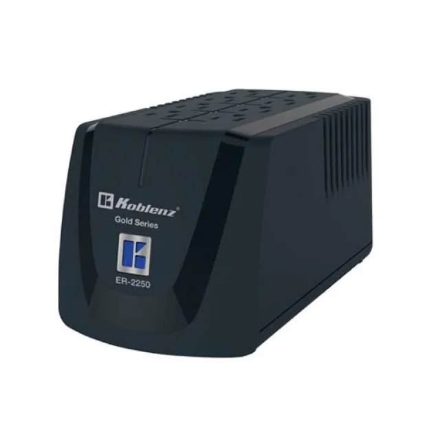 Koblenz ER-2250 regulador de voltaje 8 salidas AC Negro