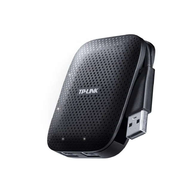 TP-Link UH400 nodo concentrador USB 3.2 Gen 1 (3.1 Gen 1) Type-A 5000 Mbit/s Negro image 2