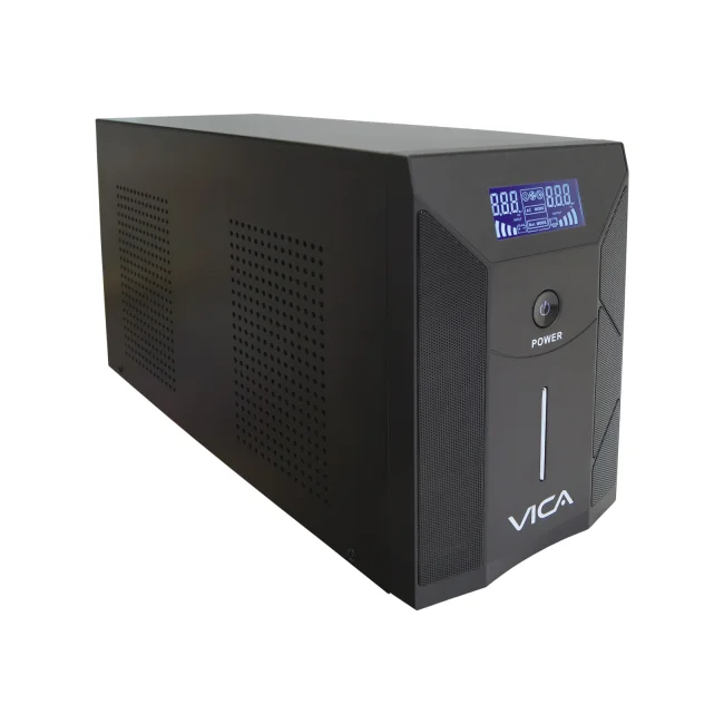 NO BREAK/UPS VICA 3000VA/1800W 8 TOMAS, RJ45 PANTALLA LCD (S 3000)