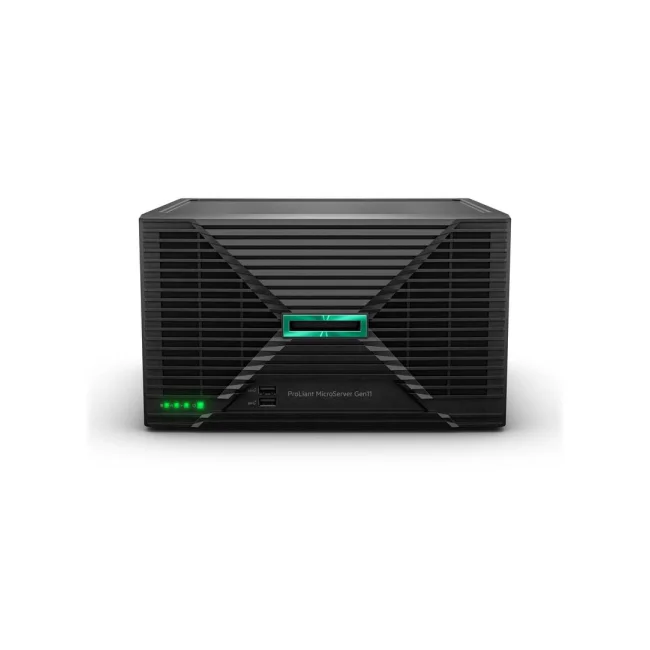 HPE ProLiant MicroServer Gen11 6325P 3.5GHz 4c 1P 1x16GB-U 4LFF-NHP 2x1TB HDD 1x180W PS LA Server