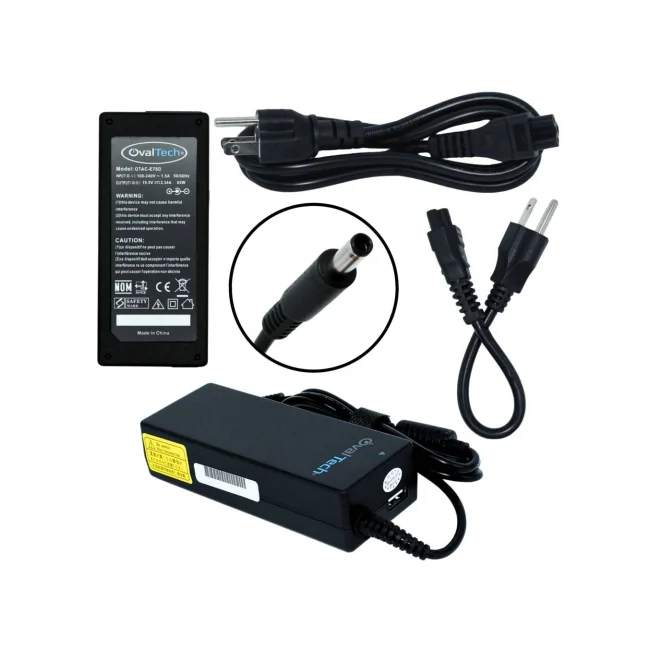 Ovaltech OTAC-E76D adaptador e inversor de corriente Interior 65 W Negro image 2