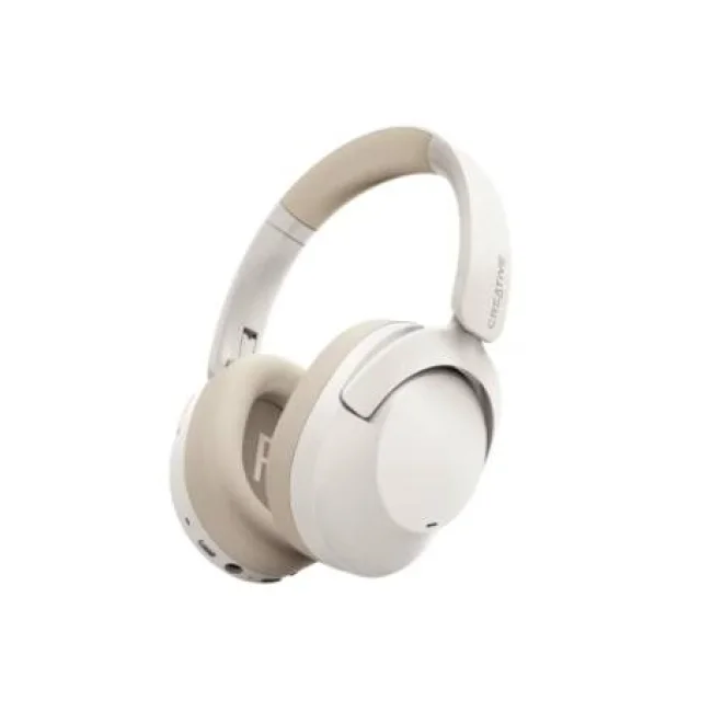 DIADEMA CREATIVE LABS CON MICROFONO ZEN HYBRID 2 BLUETOOTH ALAMBRICO INALAMBRICO USB C BLANCO