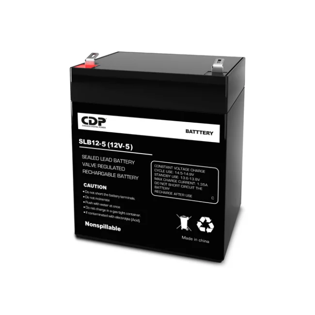 CDP SLB12-5 batería para sistema UPS Sealed Lead Acid (VRLA) 12 V 5 Ah image 2