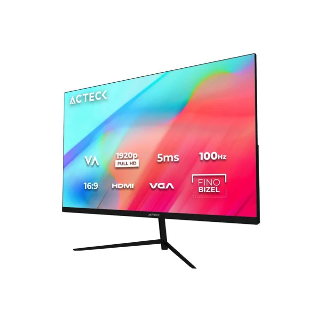 MONITOR FLAT ACTECK CAPTIVE VIVID II LED 27" 1920X1080 FULL HD 100HZ HDMI NEGRO AC-943154