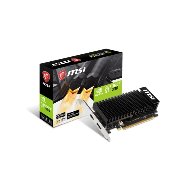 Tarjeta de Video MSI GT 1030 SGD4 LP OC, 2 GB GDDR4, NVIDIA, GeForce GT 1030, 2GB, GDDR4, PCI Express x16 3.0