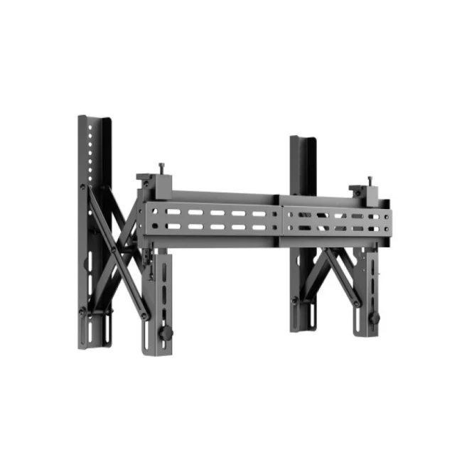 Manhattan Soporte para Videowall de 37" a 70" con sistema Pop-Out, Soporta una pantalla de 37" a 70" de hasta 70 kg (154 lbs.), bloqueo antirrobo, se extiende hasta 220 mm (8.7 pulg.), ajustes de nivel y laterales para una alineación perfecta, negro