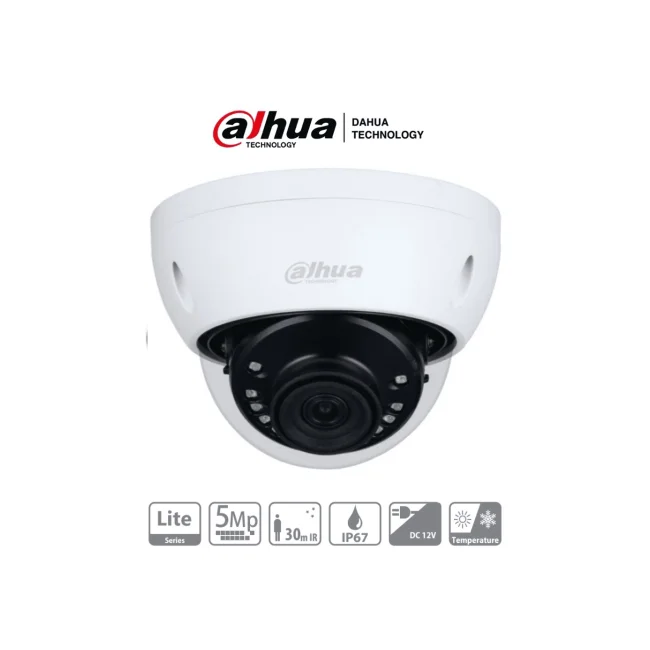 Dahua Technology Lite DH-HAC-HDBW1500EN-0280B-S2 cámara de vigilancia Domo Cámara de seguridad CCTV Interior y exterior 2880 x 1620 Pixeles Techo/pared/Tubo image 2