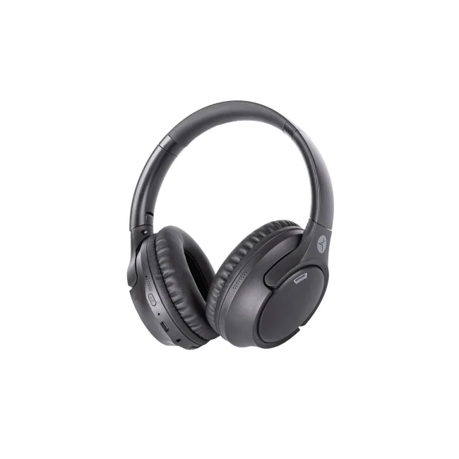 TechZone TZDJ02 audífono y auriculare Auriculares Inalámbrico y alámbrico Diadema Llamadas/Música USB Tipo C Bluetooth Negro image 2