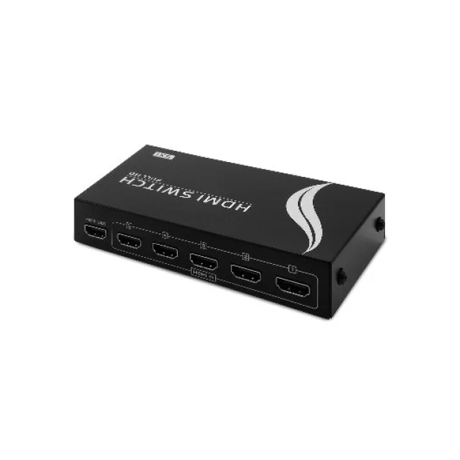 MULTIPLEXOR MANUAL HDMI, 5 DISPOSITIVOS A 1 TV, CON CONTROL REMOTO